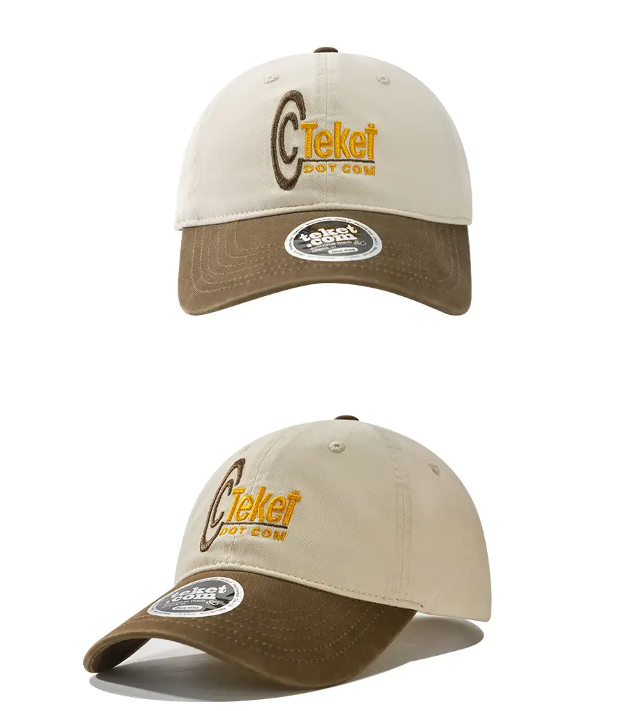 Maroon Retro Men's Baseball Cap with Embroidered Logo — feature 23