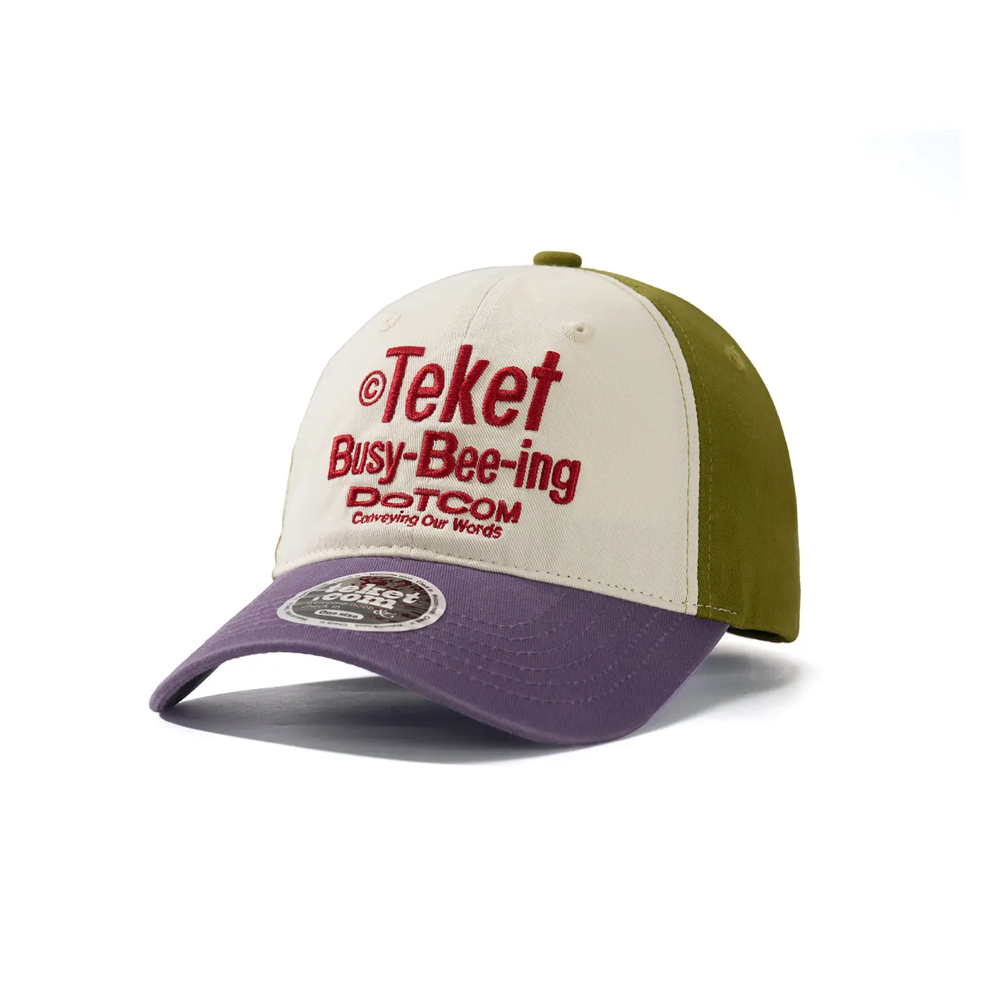 Maroon Retro Men's Baseball Cap with Embroidered Logo - Image 15