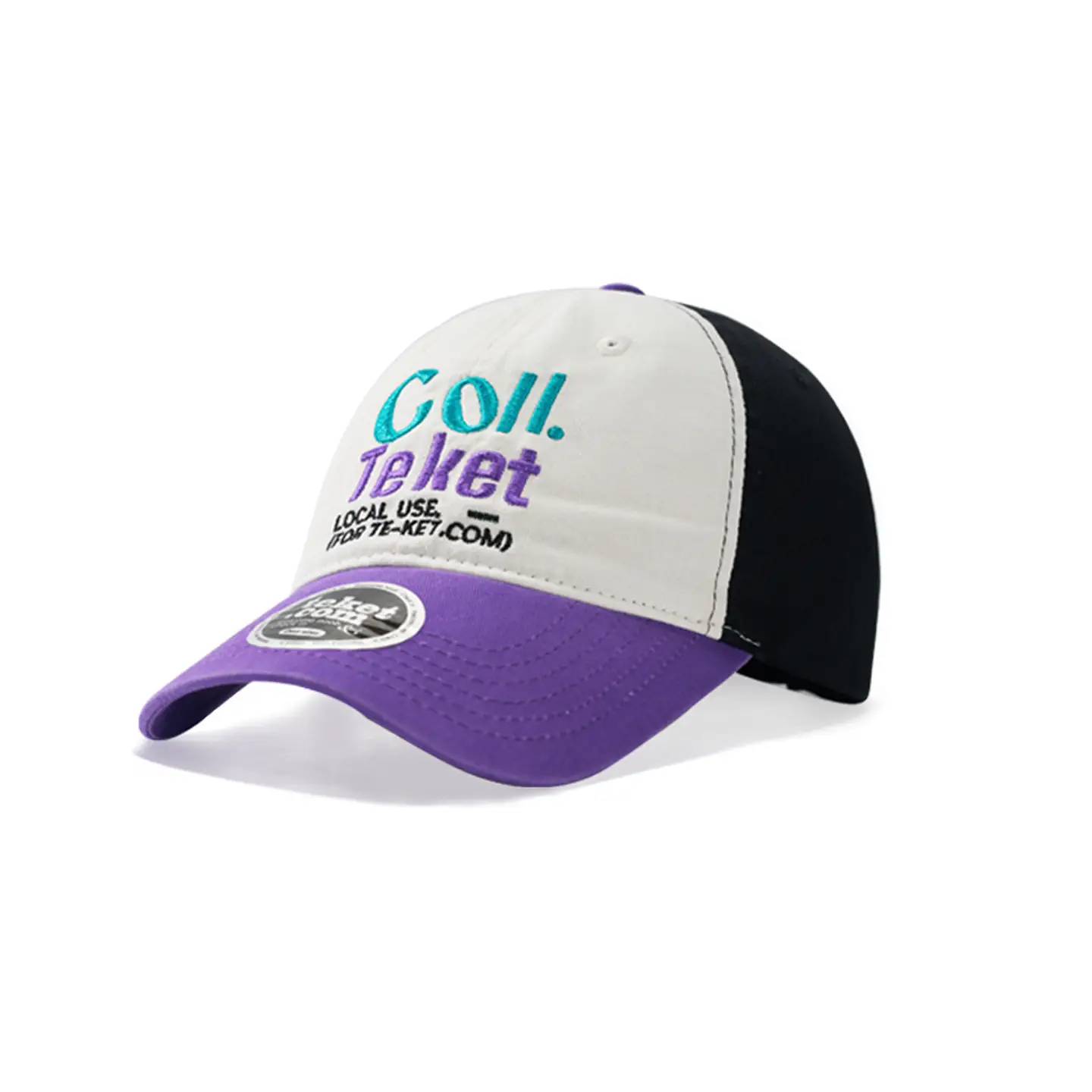 Maroon Retro Men's Baseball Cap with Embroidered Logo - Image 16