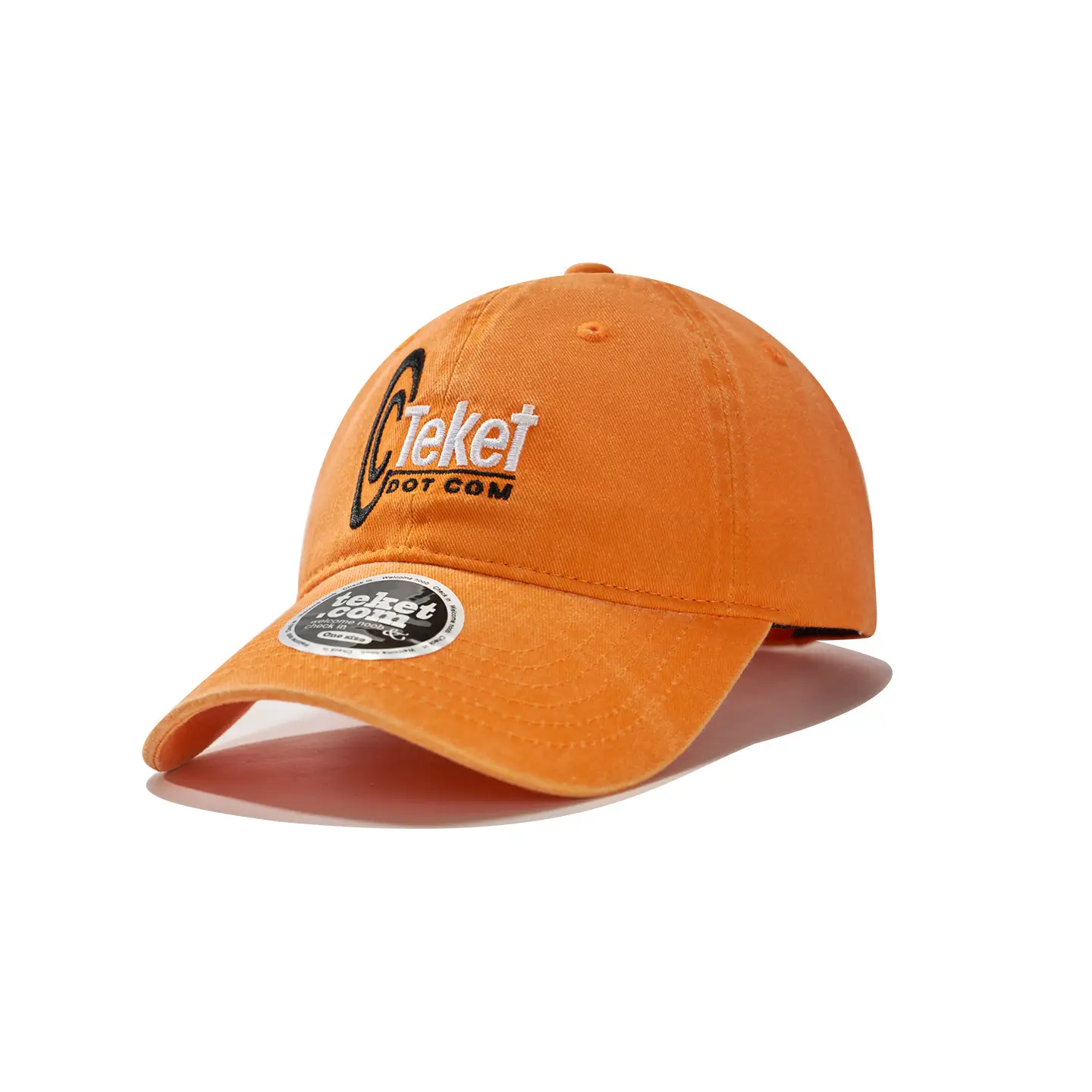 Maroon Retro Men's Baseball Cap with Embroidered Logo - Image 18