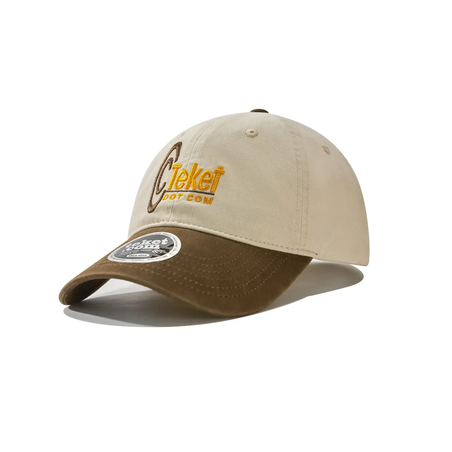 Maroon Retro Men's Baseball Cap with Embroidered Logo - Image 19
