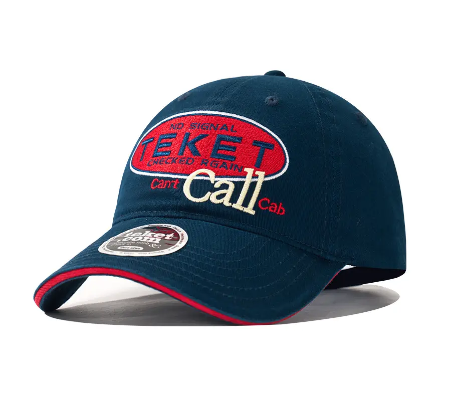 Maroon Retro Men's Baseball Cap with Embroidered Logo - Image 21