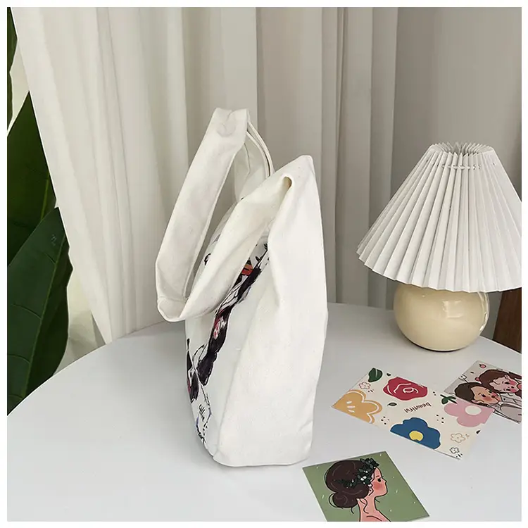 Schoolboy Puppy Canvas Shoulder Bag Large Capacity — feature 29