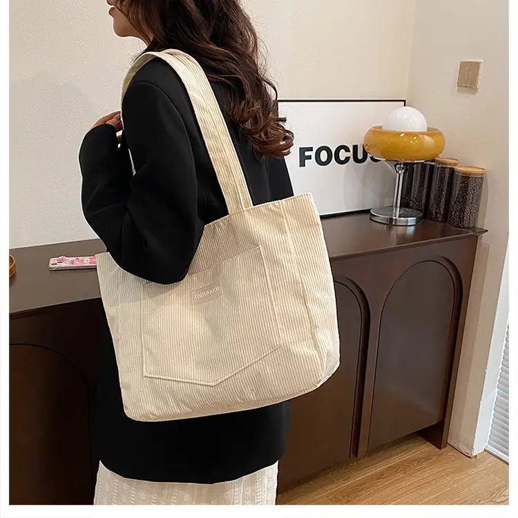 Vintage Velvet Tote Bag Women Winter New Shoulder Crossbody — feature 12