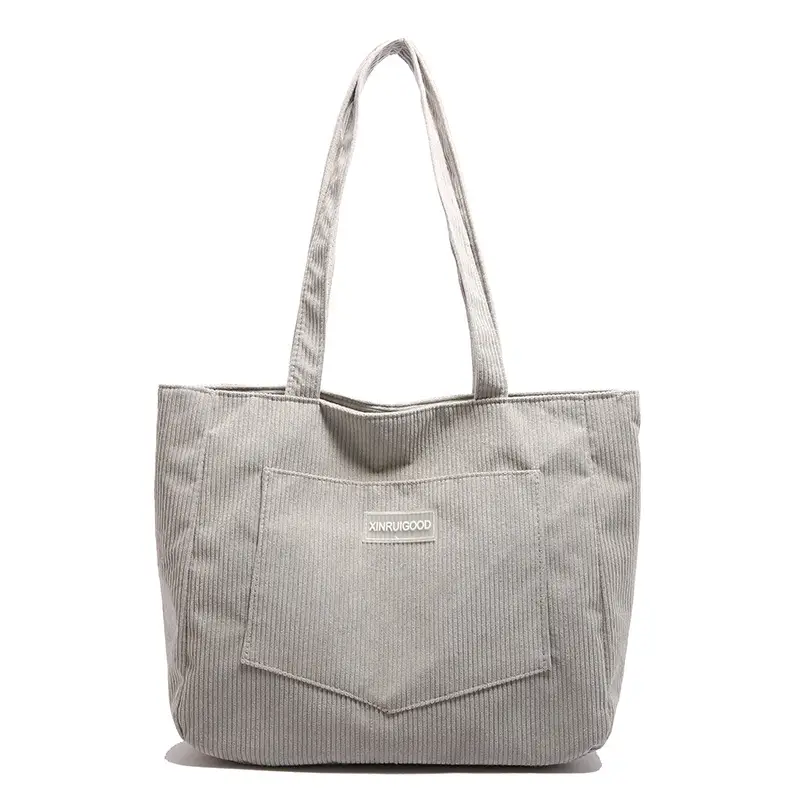 Vintage Velvet Tote Bag Women Winter New Shoulder Crossbody - Image 2