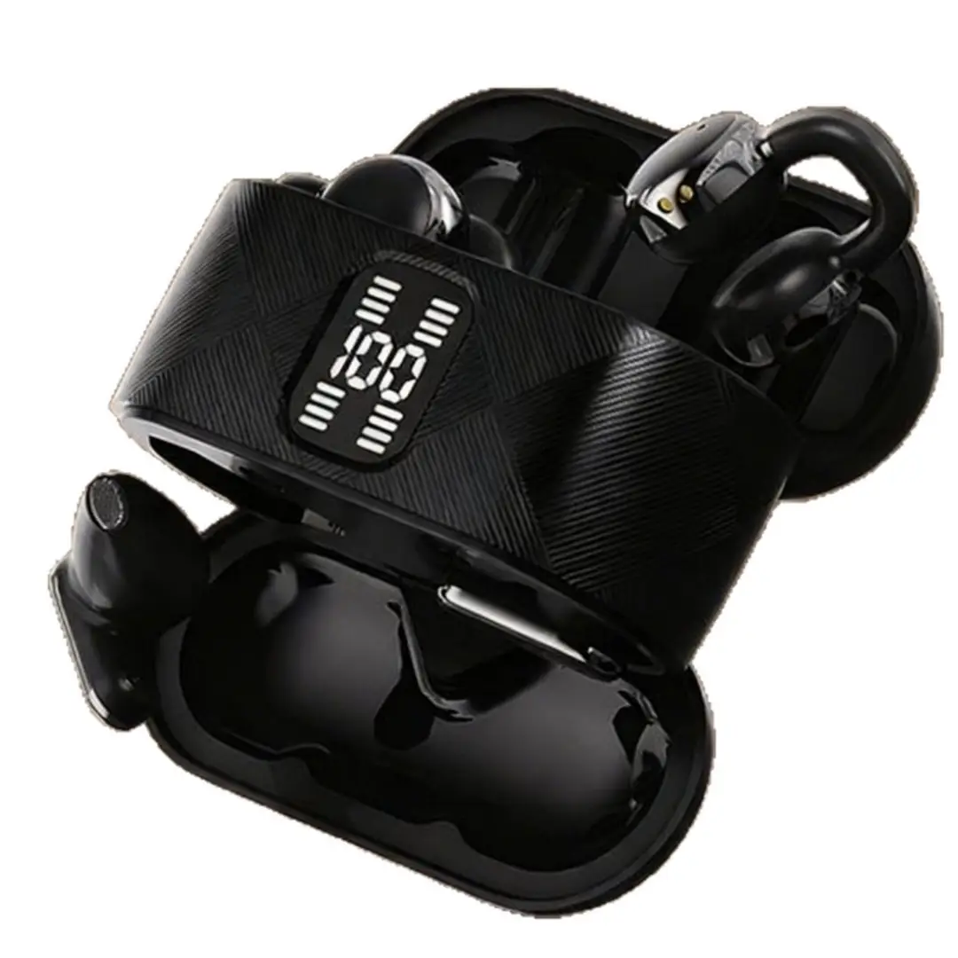 Cross-Border Q16 Bluetooth Earphones, Two Pairs in One, High-Quality Wireless Noise-Canceling Earphones with Long Battery Life, Sports Couple Style Earphones