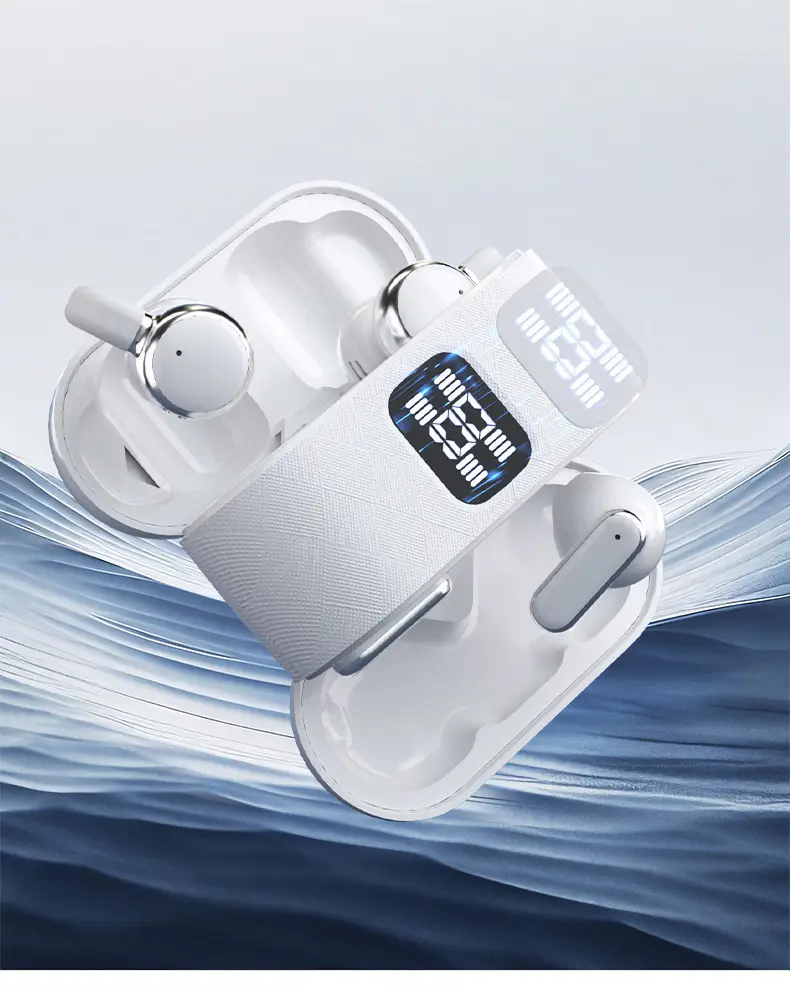 Cross-Border Q16 Bluetooth Earphones, Two Pairs in One, High-Quality Wireless Noise-Canceling Earphones with Long Battery Life, Sports Couple Style Earphones — feature 18