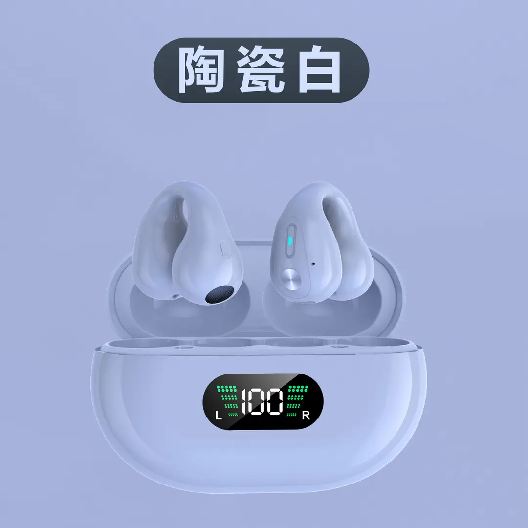 Cross-Border Q16 Bluetooth Earphones, Two Pairs in One, High-Quality Wireless Noise-Canceling Earphones with Long Battery Life, Sports Couple Style Earphones