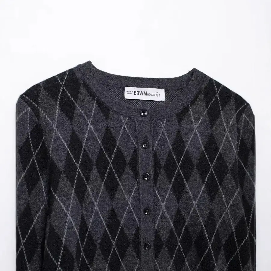 Dark Grey Knit Belt Belt Coat for Women
