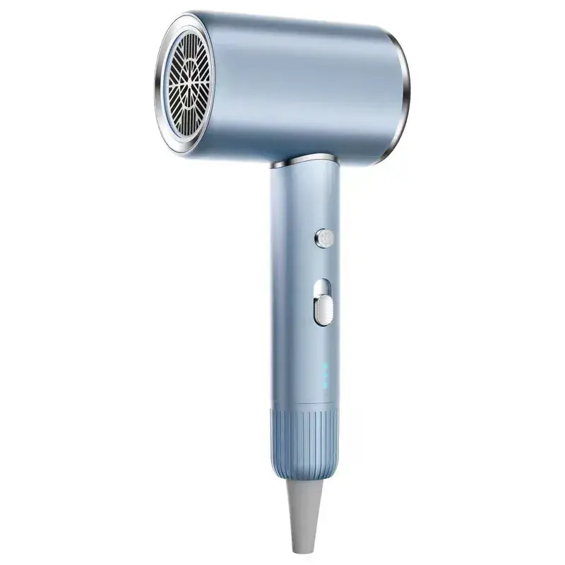 High Power Hair Dryer for Salon Use, Blue, Negative Ion, Quick Dry - Image 4