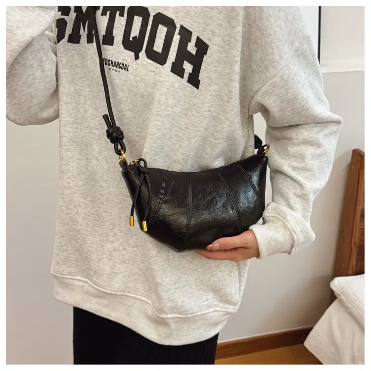 Brown Leather Shoulder Crossbody Bag for Women — feature 10