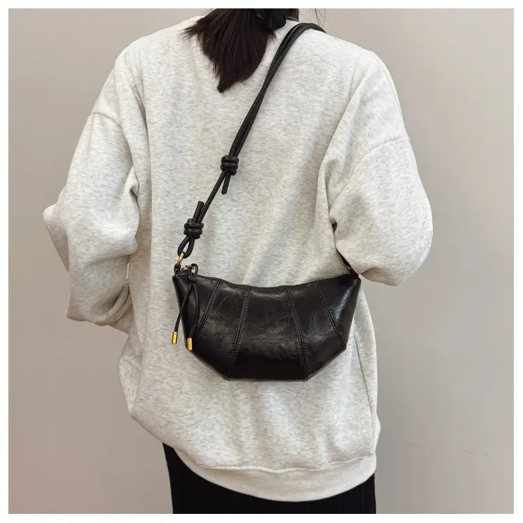 Brown Leather Shoulder Crossbody Bag for Women — feature 11