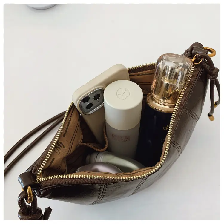 Brown Leather Shoulder Crossbody Bag for Women — feature 20
