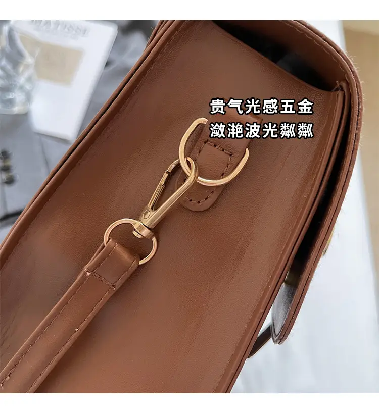 Women's 2024 Winter Shoulder Bag Blue Brown — feature 3