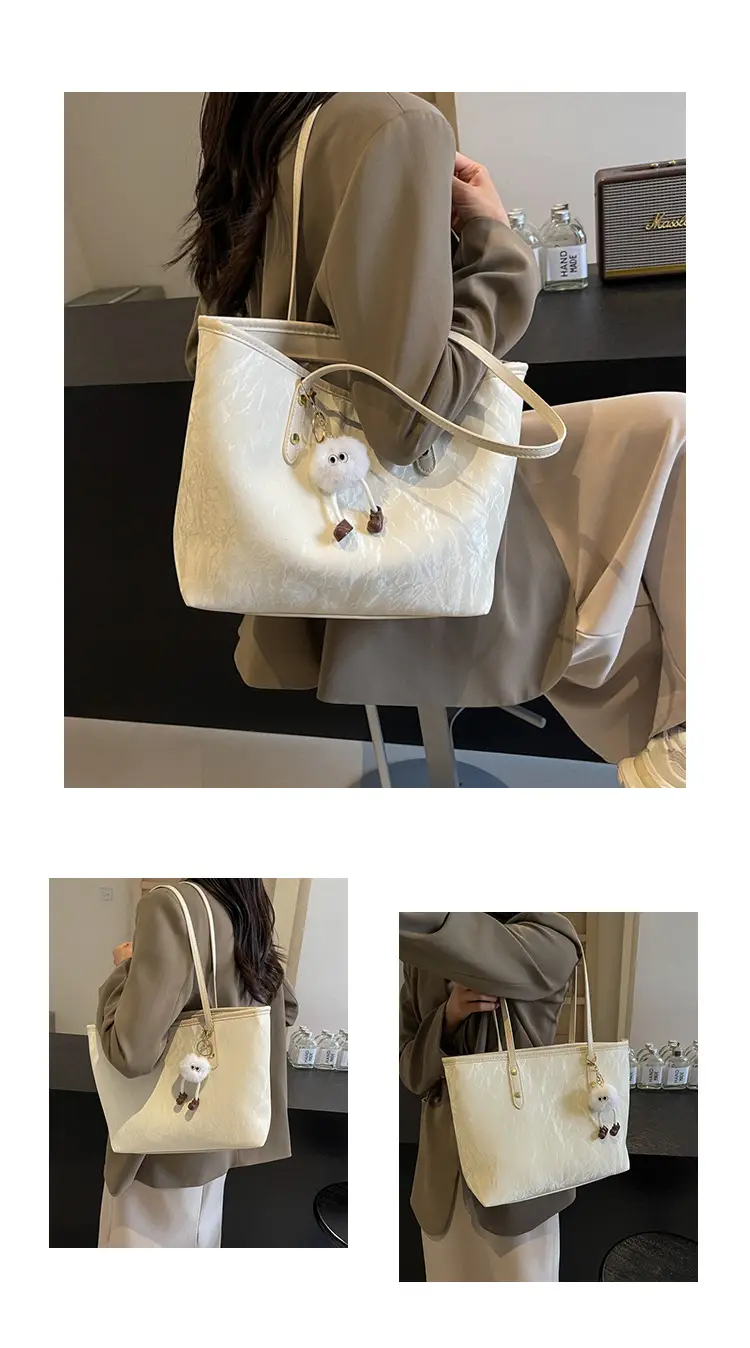 Black Embroidered Tote Bag for Women 2026 — feature 4