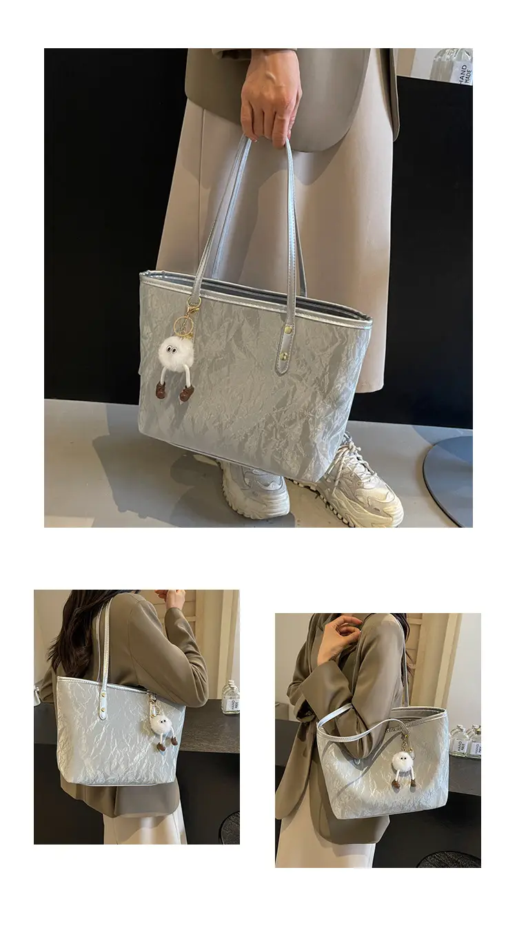Black Embroidered Tote Bag for Women 2026 — feature 6