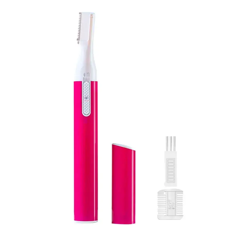 Pink Electric Eyebrow Trimmer for Women & Men - Image 4