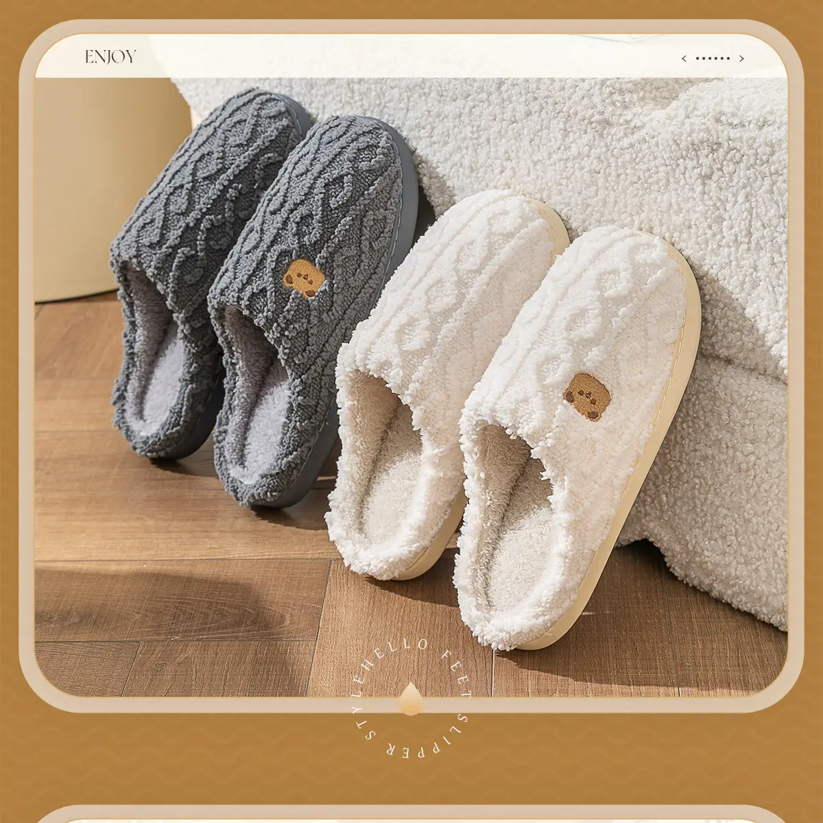 Women Cotton Slippers Autumn 2025 Non-Slip Soft — feature 17