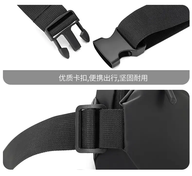 Men's Casual Crossbody Bag for Motorcycle & Sports Use — feature 14