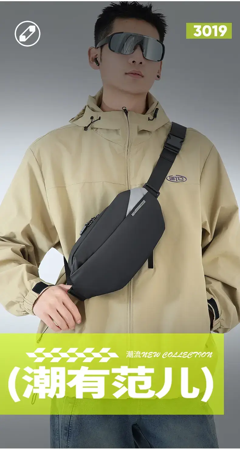 Men's Casual Crossbody Bag for Motorcycle & Sports Use — feature 18