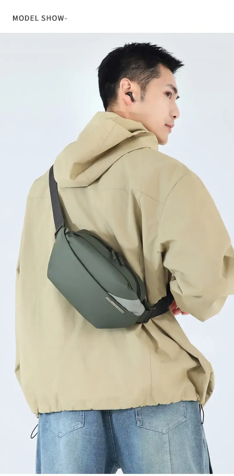 Men's Casual Crossbody Bag for Motorcycle & Sports Use — feature 22