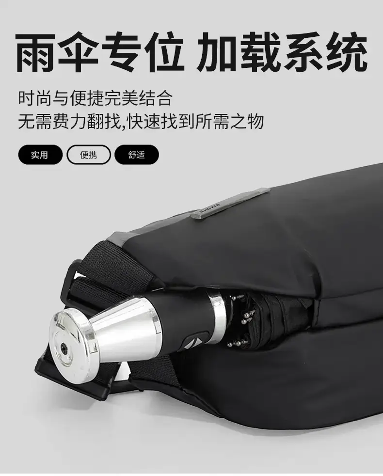 Men's Casual Crossbody Bag for Motorcycle & Sports Use — feature 9