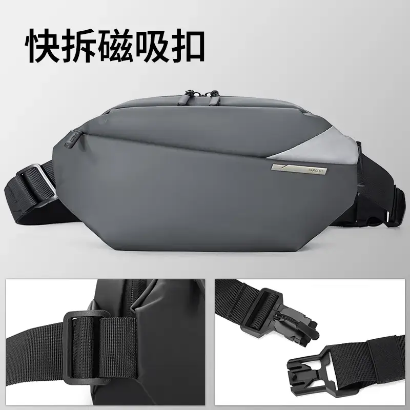 Men's Casual Crossbody Bag for Motorcycle & Sports Use - Image 4