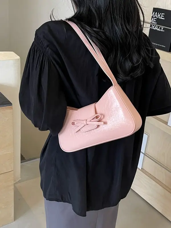 Black Crossbody Bag for Women 2026 Retro Design - Image 6