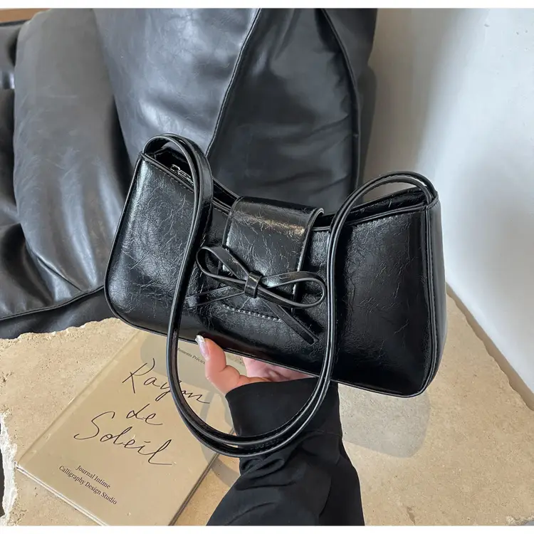 Black Crossbody Bag for Women 2026 Retro Design — feature 42