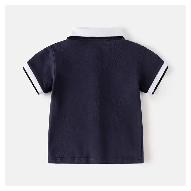 Kids Polo T-Shirt Grey 2026 New Style β feature 10