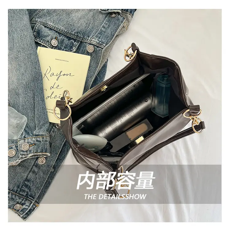 Black Cute Bear Tassel Shoulder Bag for Girls — feature 2