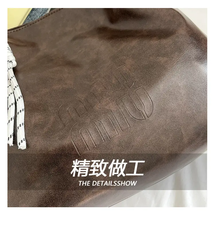 Black Cute Bear Tassel Shoulder Bag for Girls — feature 4