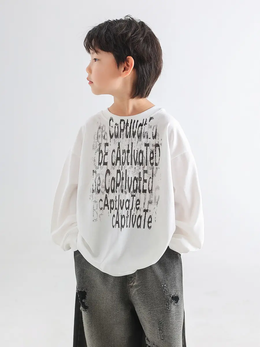 Boys Korean Style T-Shirt 2026 New Model - Image 3