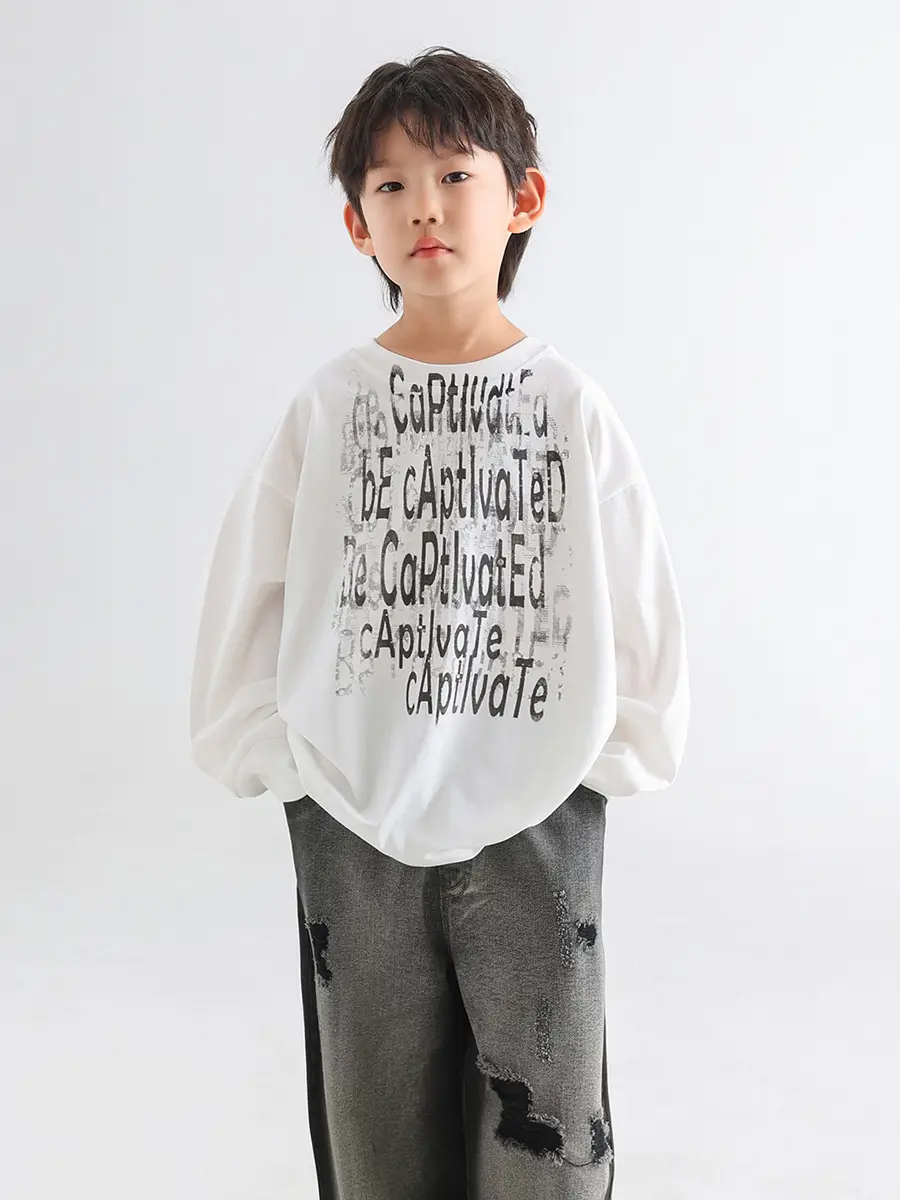 Boys Korean Style T-Shirt 2026 New Model - Image 5