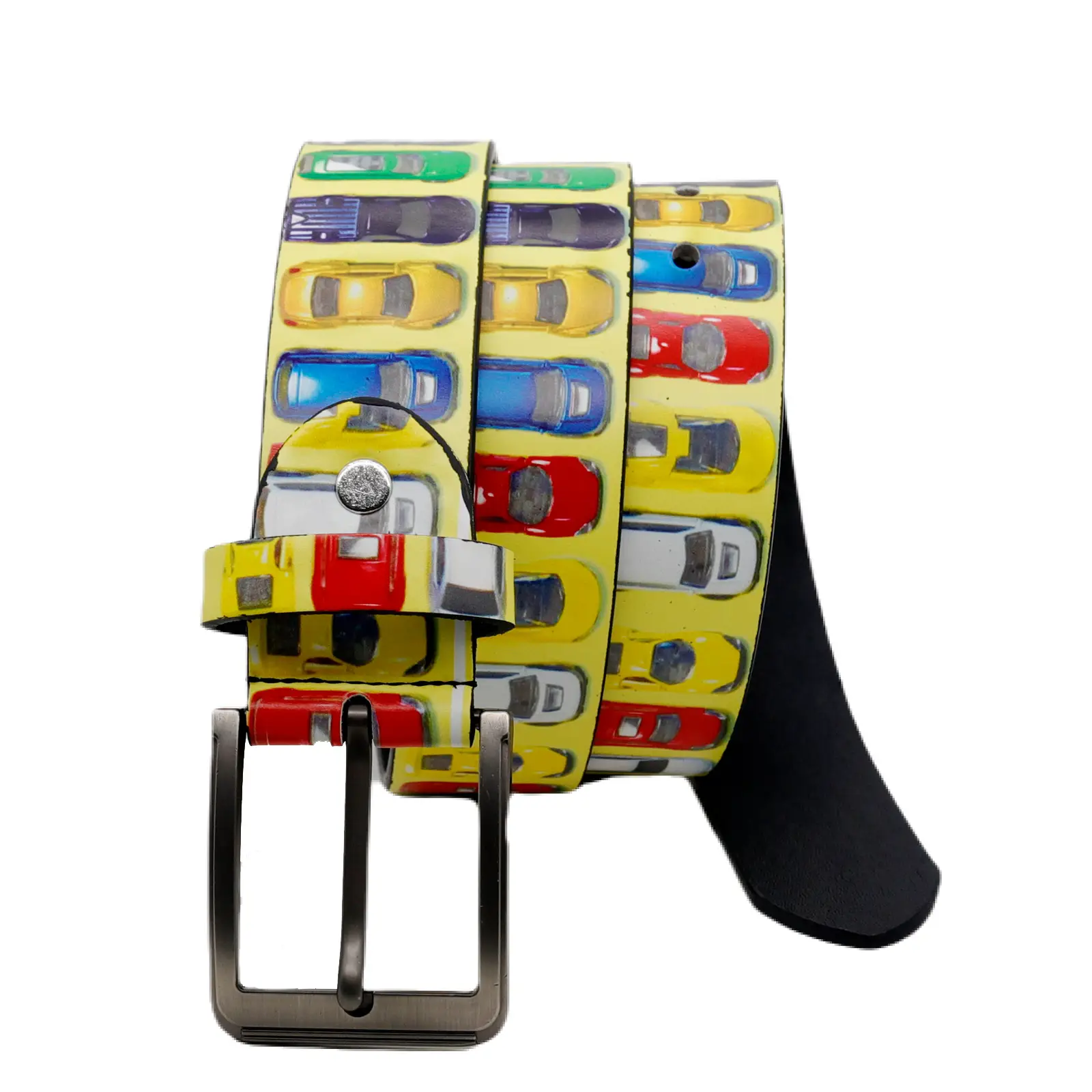 Cross-border Belt Women's Fashion Punk Personality Trend Decorative Printed Belt Men's Alloy Pin Buckle High-end Sense Belt for Men - Image 5