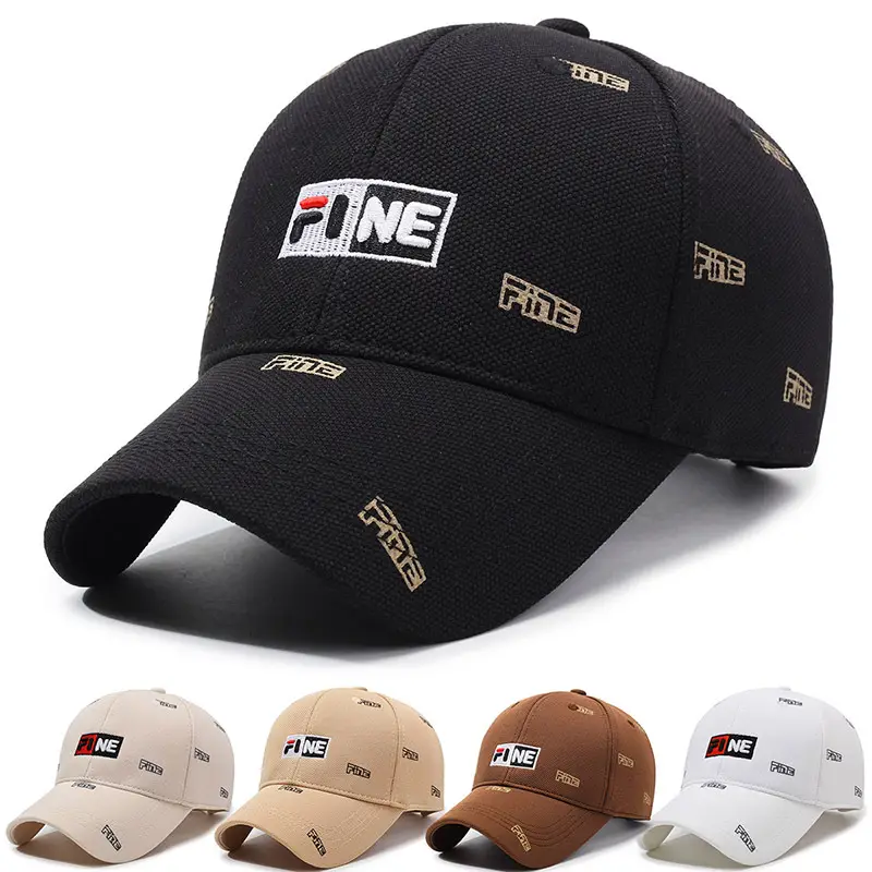 Korean Style Black Baseball Cap with Embroidered Logo - Image 6