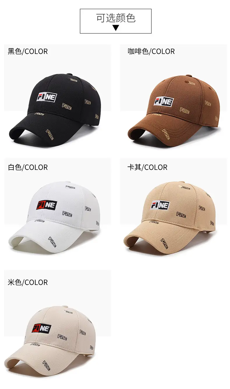 Korean Style Black Baseball Cap with Embroidered Logo β feature 7