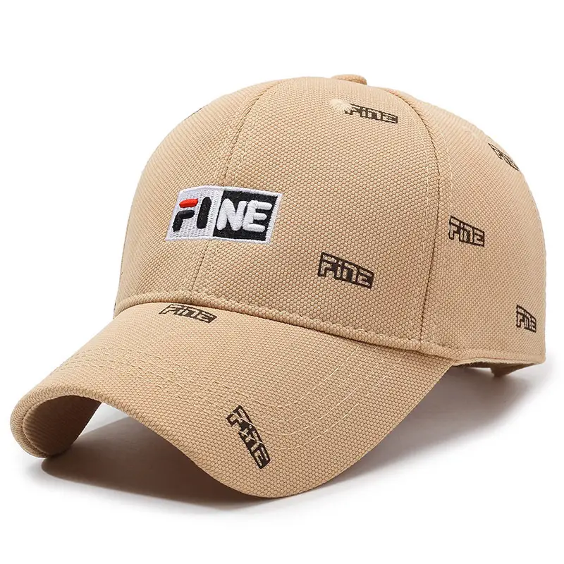 Korean Style Black Baseball Cap with Embroidered Logo - Image 4