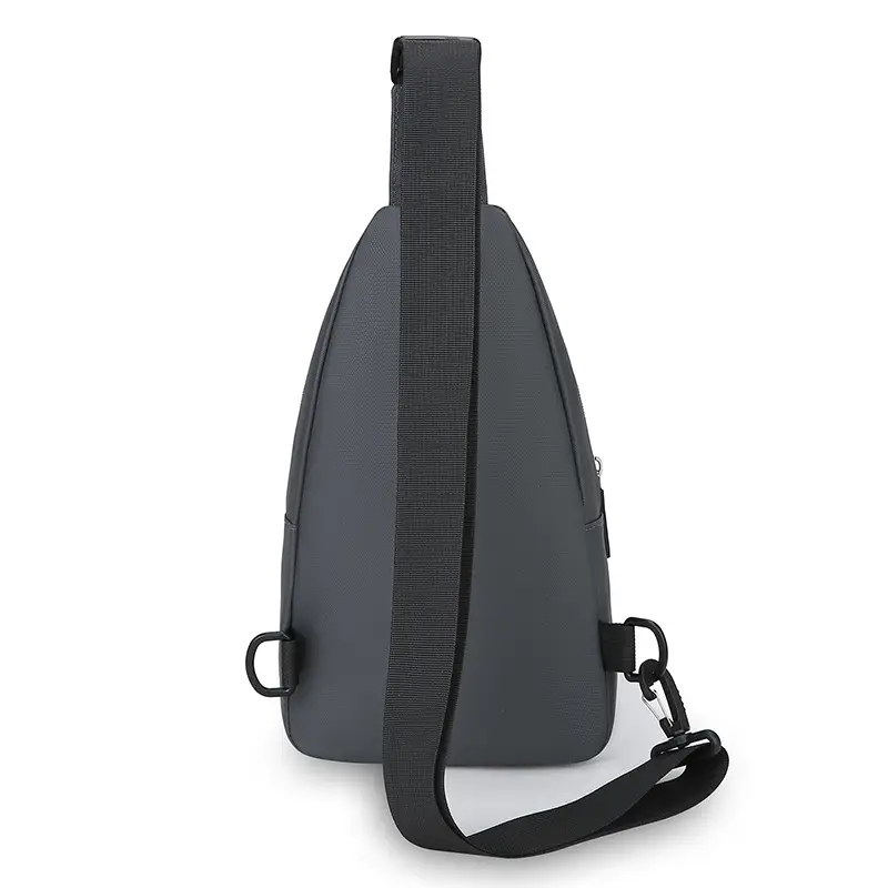 Men's Waterproof Crossbody Bag Blue Large Capacity