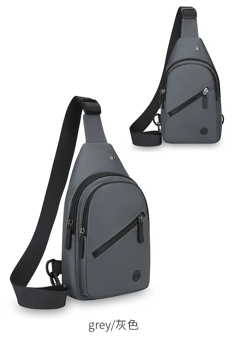 Men's Waterproof Crossbody Bag Blue Large Capacity — feature 20