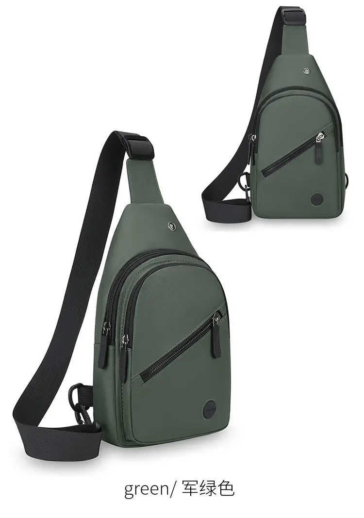 Men's Waterproof Crossbody Bag Blue Large Capacity — feature 22