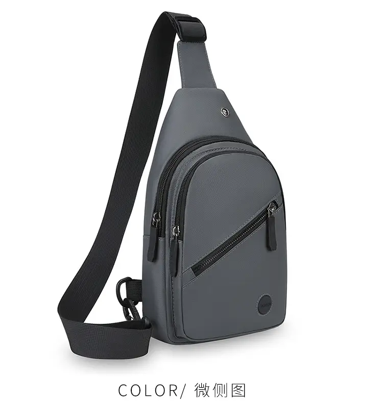 Men's Waterproof Crossbody Bag Blue Large Capacity — feature 24