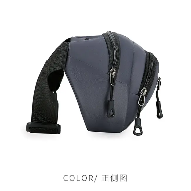 Men's Crossbody Phone Bag Gray Casual Waterproof Belt — feature 27