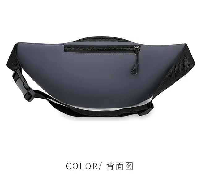 Men's Crossbody Phone Bag Gray Casual Waterproof Belt — feature 28