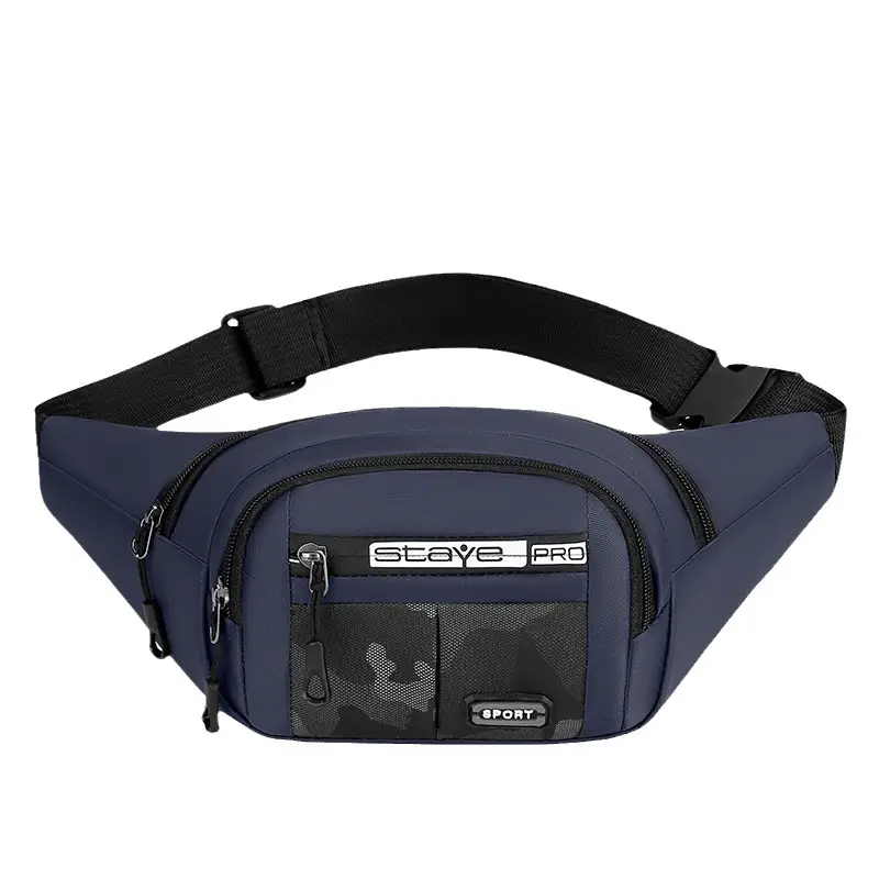 Men's Crossbody Phone Bag Gray Casual Waterproof Belt — feature 33