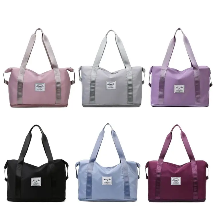 Women's Foldable Sports Bag with Waterproof Luggage Bag - Image 6
