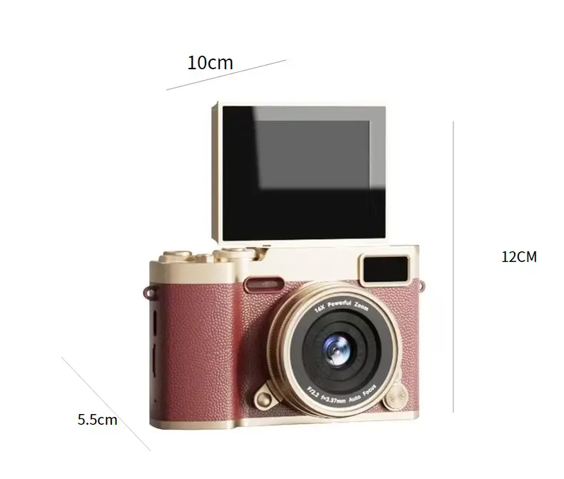 Ccd Can Take Selfies, Digital Camera for Students, Affordable for Campus Use, Can Take Photos, Suitable for Travel, High-Quality Compact Camera, Vlog Camera — feature 13
