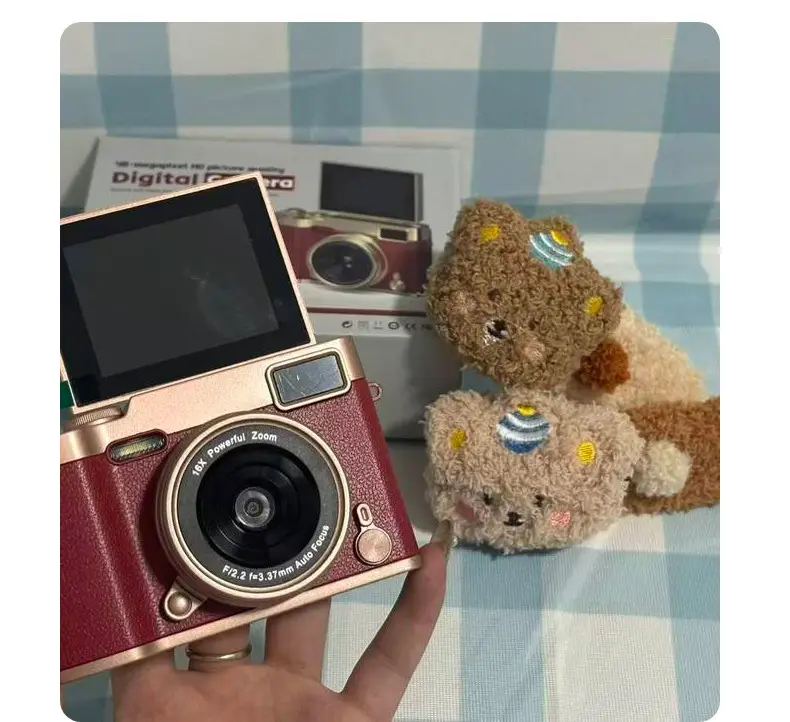 Ccd Can Take Selfies, Digital Camera for Students, Affordable for Campus Use, Can Take Photos, Suitable for Travel, High-Quality Compact Camera, Vlog Camera — feature 18