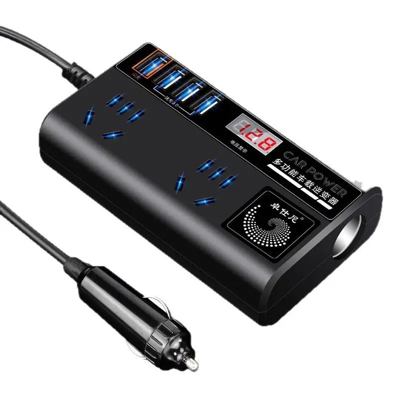 Universal 12V24V Car Inverter 220V Charger