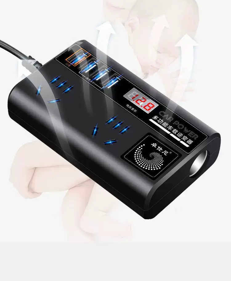 Universal 12V24V Car Inverter 220V Charger — feature 21